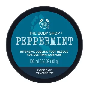 The Body Shop Peppermint Intensive Cooling Foot Rescue, 3.5 Fl Oz