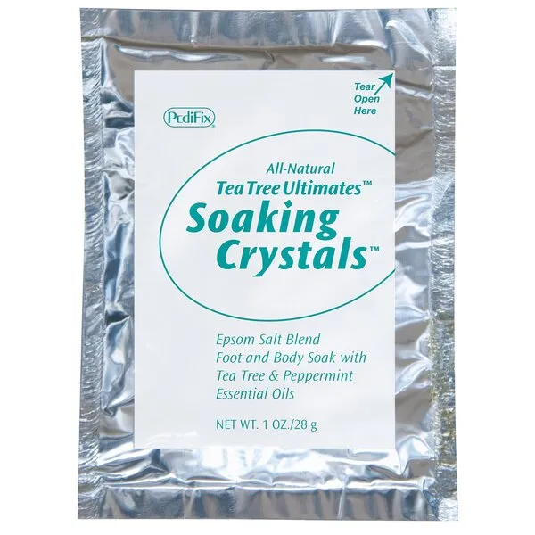 Pedifix Soaking Crystals Foot Bath - (6) 1 Oz. Packetsper Box