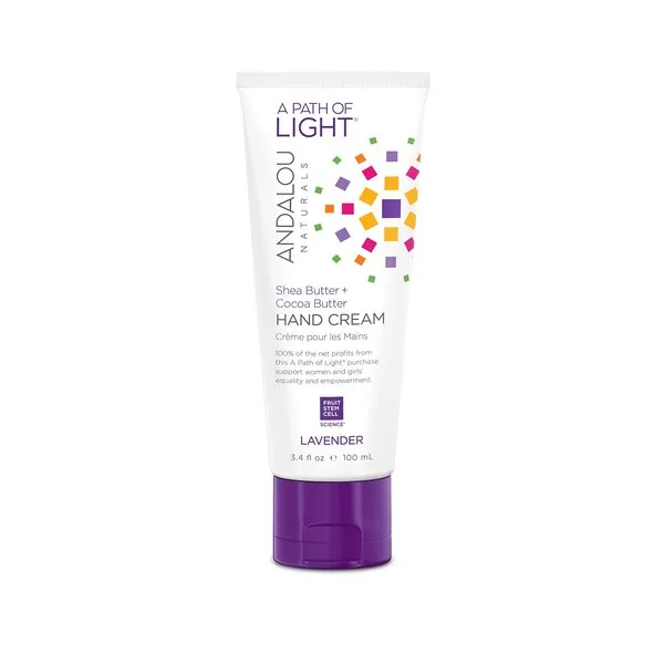 Andalou Naturals Lavender Hand Cream, 3.4 Ounce