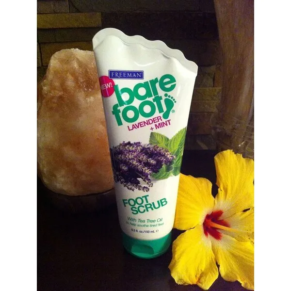 Bare Foot Scrub, Lavender + Mint, 5.3 Fluid Ounce