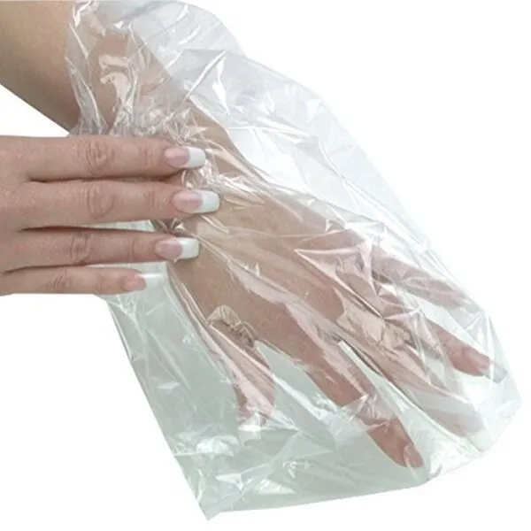 100 Counts - Pana Paraffin Wax Thermal Mitt Bath Liners for Hand or Foot Professional or Personal Use, 15 x 10 Inches