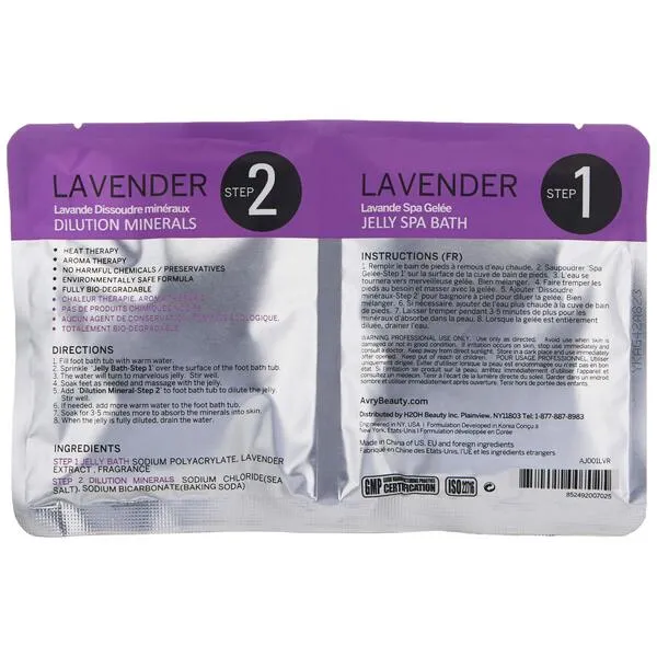 AvryBeauty Gel-Ohh Jelly Spa - Lavender, 1 ct.