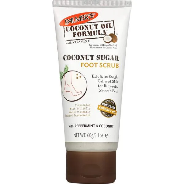 Palmer's Coconut Oil Formula Coconut Sugar Foot Scrub, 2.1 Ounce