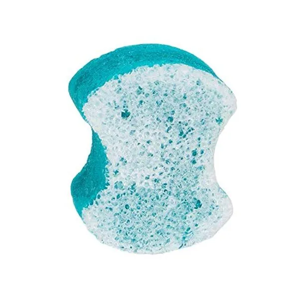 Spongeables Pedi-Scrub Foot Buffer, The Soap is in The Sponge, Contains Shea Butter and Tea Tree Oil, Foot Exfoliating Sponge, 20+ Washes, Ocean Breeze Scent, 1 Count, 156a12-aMZ