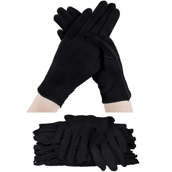 60 Pieces Glove Soft Stretchy Working Glove Costume Reusable Large Mitten