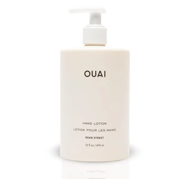 OUAI Hand Lotion - Lightweight Formula to Hydrate Dry Skin - Made with Avocado, Jojoba & Rose Hip Oils to Lock in Moisture - 16 fl oz