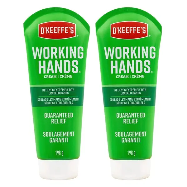 O'Keeffe's Working Hands Hand Cream, 7 Ounce (198g) Tube, (Pack of 2)