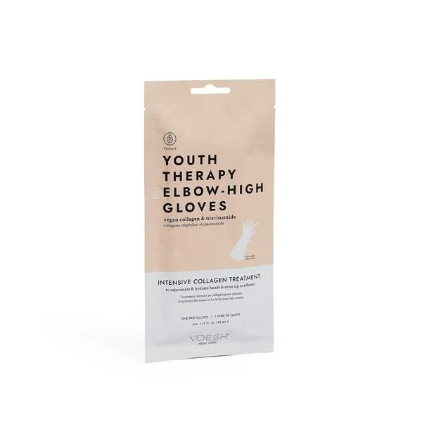 VOESH Youth Therapy Elbow-High Gloves, Lotion Gloves, Moisturizing Hand & Elbow Gloves, Spa Gloves, Hand Masks for Dry Hands, Hand Care, Manicure Prep