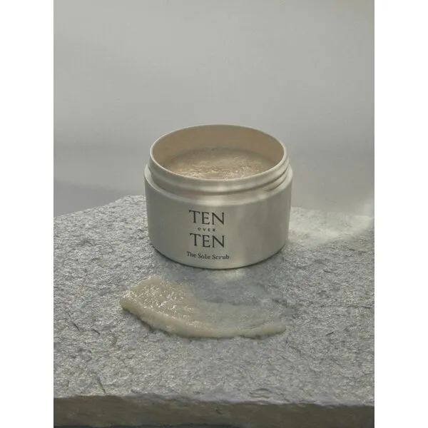 tenoverten - The Sole Scrub Exfoliating Foot Treatment | Clean, Natural, Non-Toxic Hand, Foot + Nail Care (6.8 oz | 200 ml)