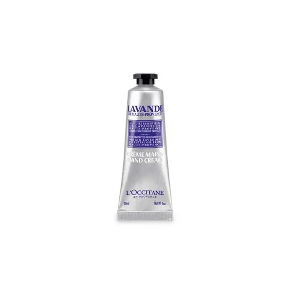 L'Occitane Nourishing Lavender Hand Cream Enriched with Lavender Essential Oil and Shea Butter, Net Wt. 1 oz.