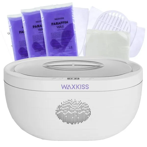 Paraffin Wax Machine for Hand and Feet with 3 packs of Paraffin Wax Refills,3000ml Hand wax Paraffin Machine for Relieve Arthitis,Paraffin Wax Bath for Hot Therapy