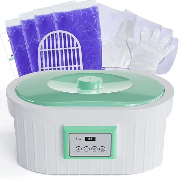 Paraffin Wax Machine for Hand and Feet, Waxkiss 5000ml Paraffin Bath with Lavender Paraffin Wax Warmer for Professional Spa & Arthritis Treatment At Home