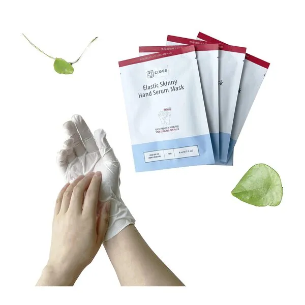 NYS CLOUD - Elastic Skinny Hand Mask, Serum Moisturizing Gloves, Repairing Hand Mask for Dry and Tired Skin Therapy Set of 10 pairs